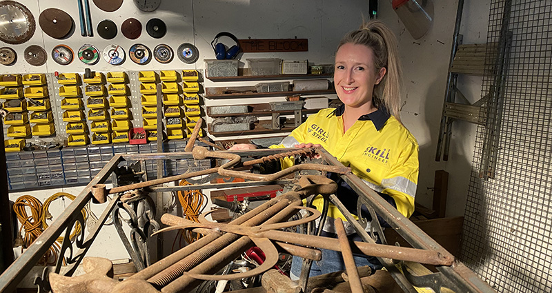 Bringing women into trades with program